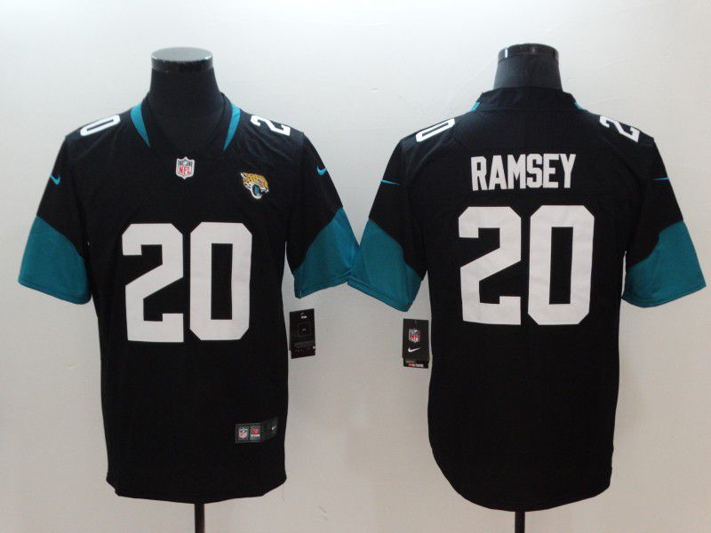 Men Jacksonville Jaguars #20 Ramsey Black Vapor Untouchable Limited Player Nike NFL Jerseys